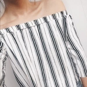 ON HOLD Forever 21 striped  blouse